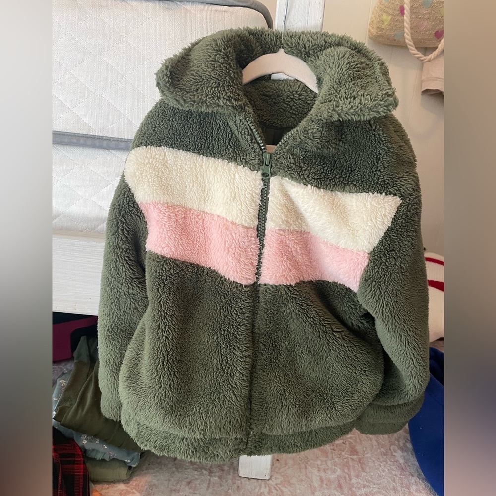 Girls Sherpa coat